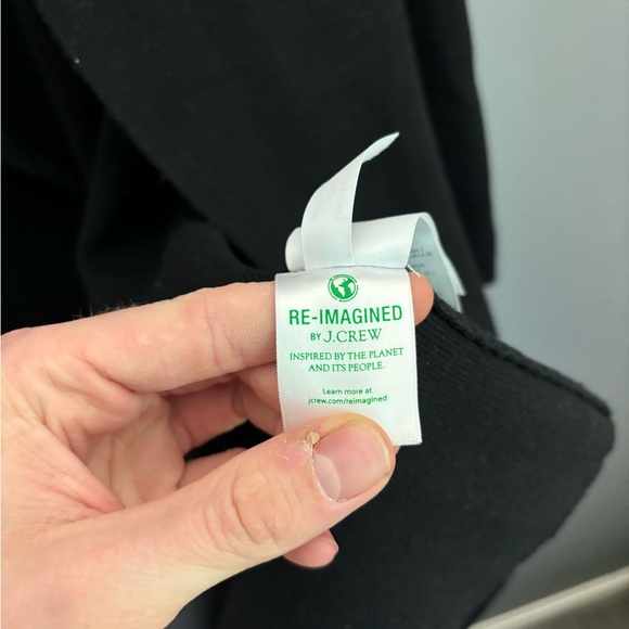 J.Crew Juliette Collarless Sweater Blazer in Black Womens Size Small - Picture 6 of 7